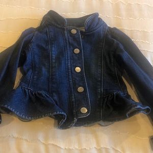 Gap jean jacket toddler girl